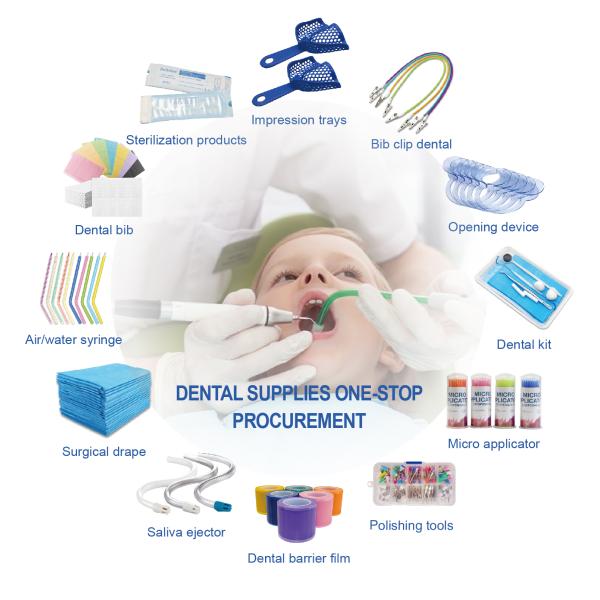 Заграждающие слои красочного пластикового всеобщего заграждающего слоя медицинские зубоврачебные слипчивые