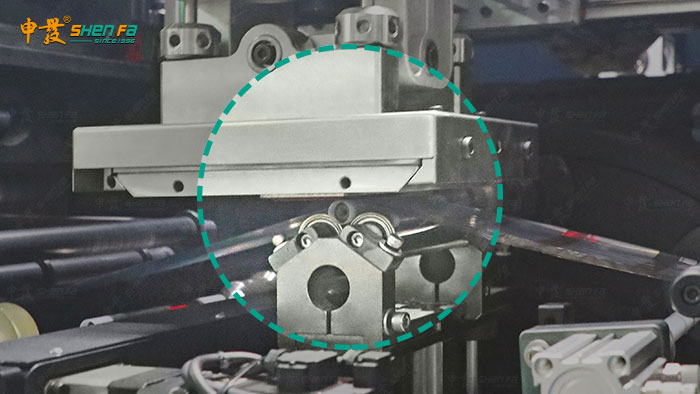 Auto 1-to-2 cutting Servo Ultra Speed Hot-stamping Machine