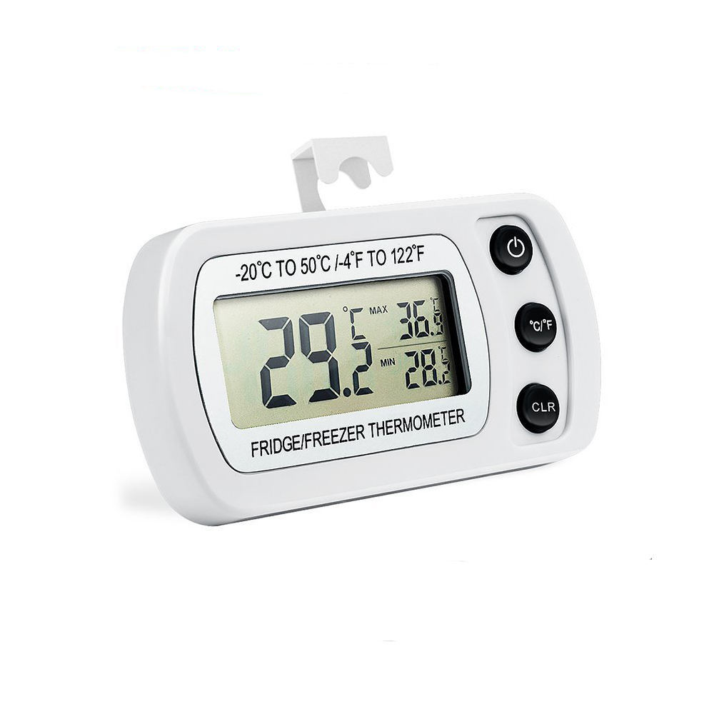 DTH-94 LCD Display -20℃～50℃ Digital Wall Refrigerator Thermometer Hygrometer Temperature Humidity MeterFor Fridge Freezer Cold Chain Transportation
