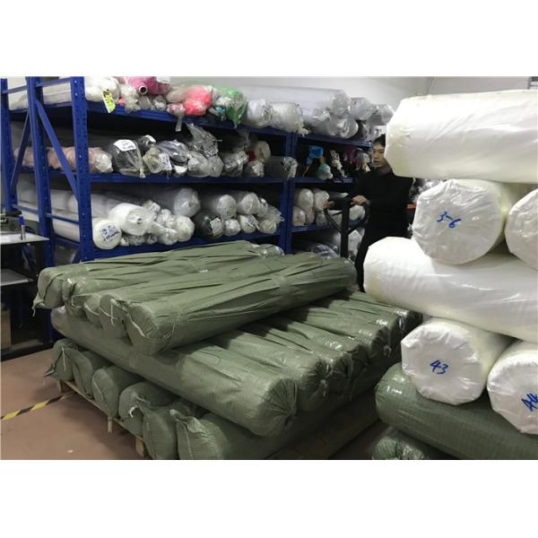 Fibra plástica que faz malha a tela reciclada do desgaste da dança do Spandex da tela do poliéster