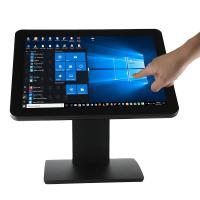 Moniteur capacitif de PC de position de moniteur d'écran tactile de position d'affichage à cristaux liquides pour des affaires