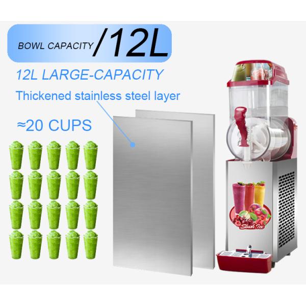 620*670*840mm Smoothie Ice Slush Juicer Machine with Full-automatic Function
