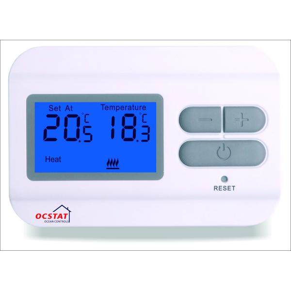 Батарея привелась в действие термостат Non - Programmable 16V котельной