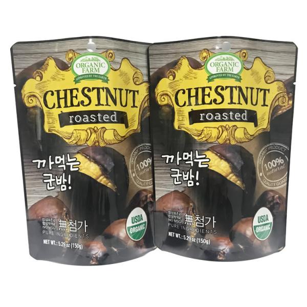 Chestnuts Packing Pouch Stand Up High Temerature Pouch 121-135 Degree Hot Cooking Pot