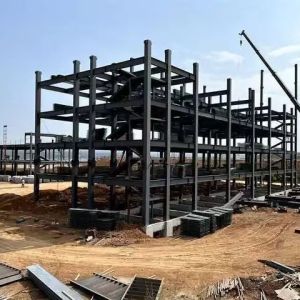 Painted Prefabricated Steel Hotel Building For Resort Projects