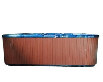 Long Rectangle Acrylic Whirlpool Massage Swimming Outdoor Bathtubs, 4000 * 2250 * 1170mm