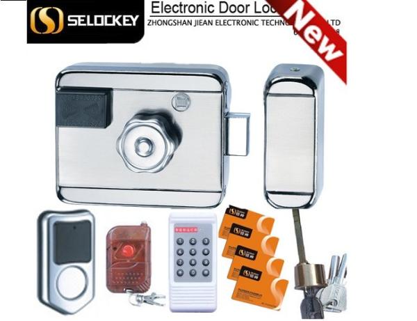 LY09 SMART electric remote control anti-theft outdoor metal door lock
