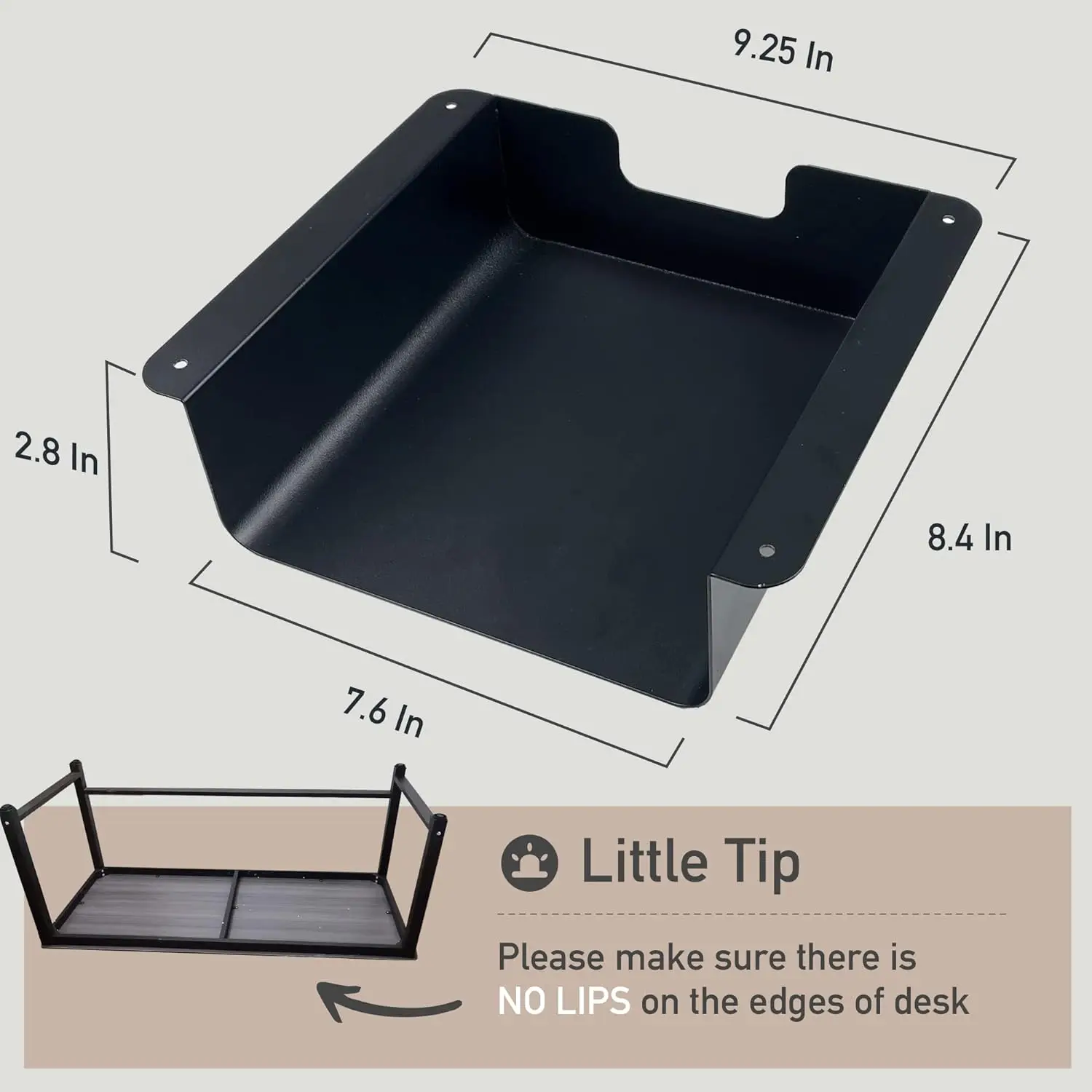 Складывается под столом Складка ящика для черного игрового стола Рабочие станции стола