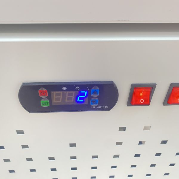 White Flower Display Cooler Floral Refrigeration Units Customized