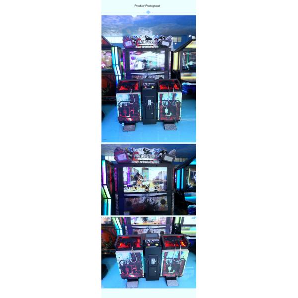 Razing Storm Amusement Coin Operated Simulator Gun Game Machine Attractive