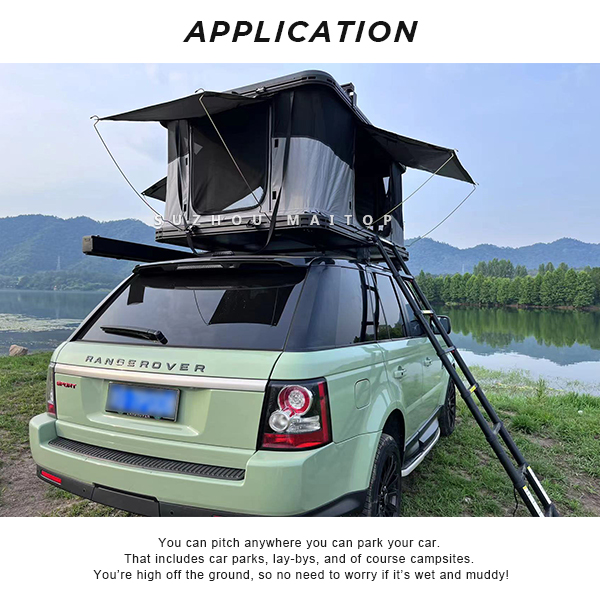 Наружные большие автомобильные верхние палатки для кемпинга для 4 человек