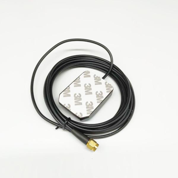 3 Meters Cable SMA Automotive GPS Antenna , Remote Active GPS Antenna