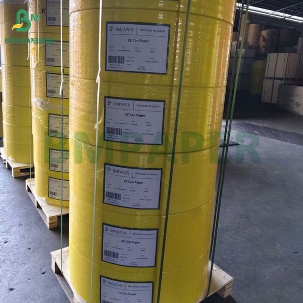 Black Image 53g 57g CB White CFB Blue CF Yellow Carbonless Paper Roll