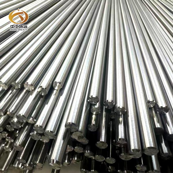 UNS S32750 304 Stainless Steel Round Rod 6mm Support Customized
