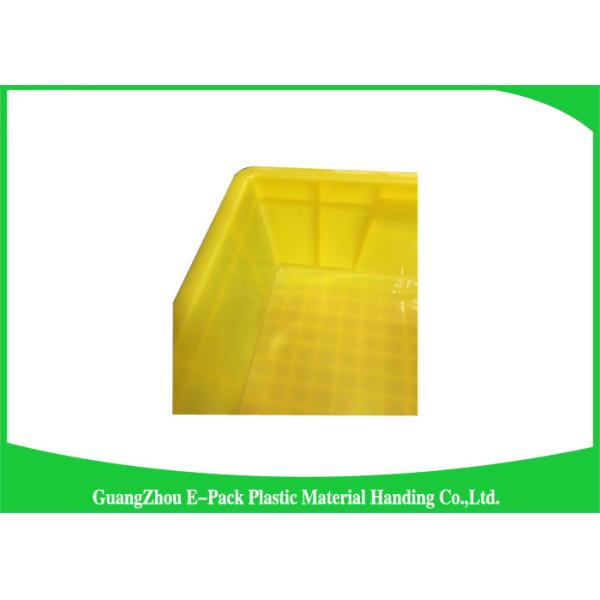 Supermarkets Large Plastic Storage Boxes , Durable Euro Storage Containers Food Grade