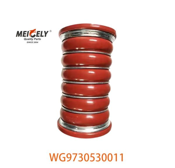 Auto Parts WG9730530011 Intercooler Intake Hose WD615 For HOWO T5G Truck