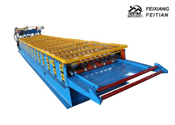 Fully Automatic Glazed Tile Roll Forming Machine 380v 50HZ 3PH For High Story Building