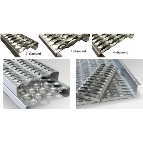 Custom Size Grip Strut Grating for Mining Industry Underground Tunnel Walkway