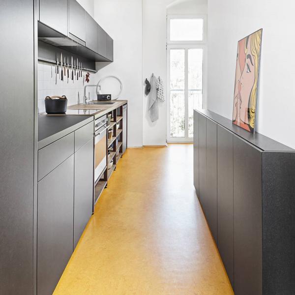 Assemble Luxury Kitchen Modern Melamine Cabinets ODM OEM