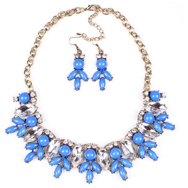 Ruili fashion vintage exaggerated personality JC necklace / Necklaces Wholesale