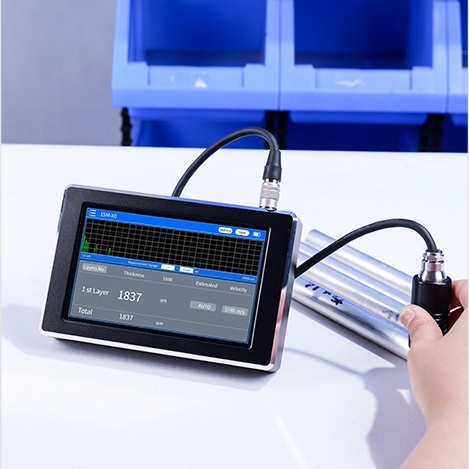 86216 Multilayer Ultrasonic  Coating Thickness Gauge with Micron-Level Accuracy and High-Definition IPS Color Display