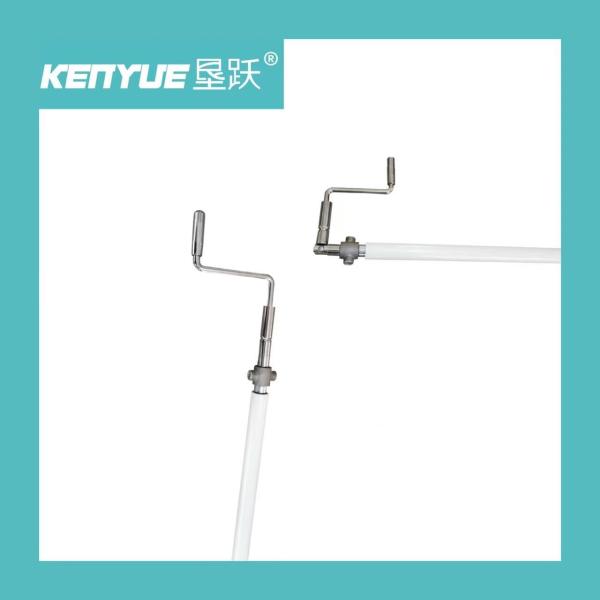 Коромысла аксессуаров больницы кровать медицинского белая ручная предназначила