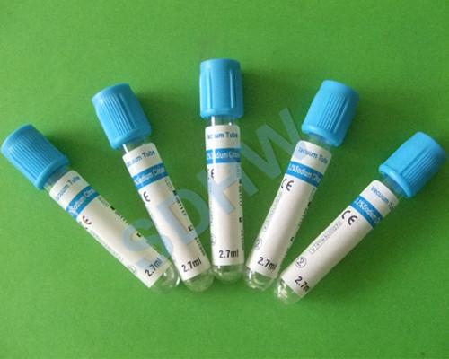 Vacuum blood collection tube PT Tube