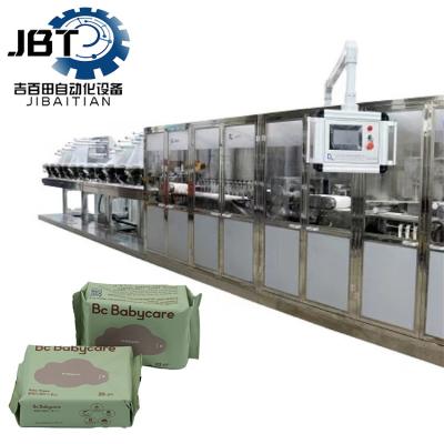 High Efficiency Wet Wipe Production Line Eco Friendy Fully Automatic