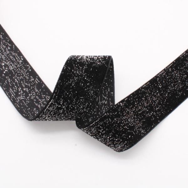 Shinny Glitter Silver Gold Velvet Ribbon 10mm-38mm Luxo Velvet Ribbon