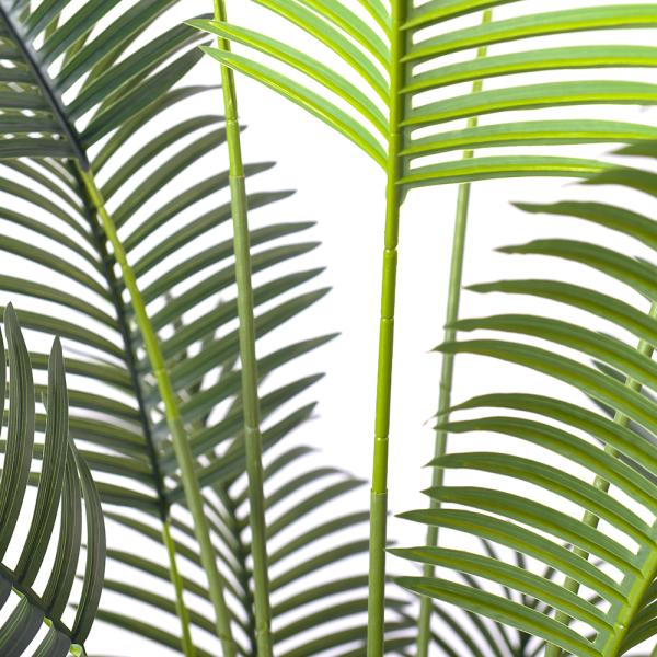 Artificial Palm Tree  wholesale​ Realistic Fiber Trunks Faux Tropical Areca Floor Plant for Indoor Home and Office Decor