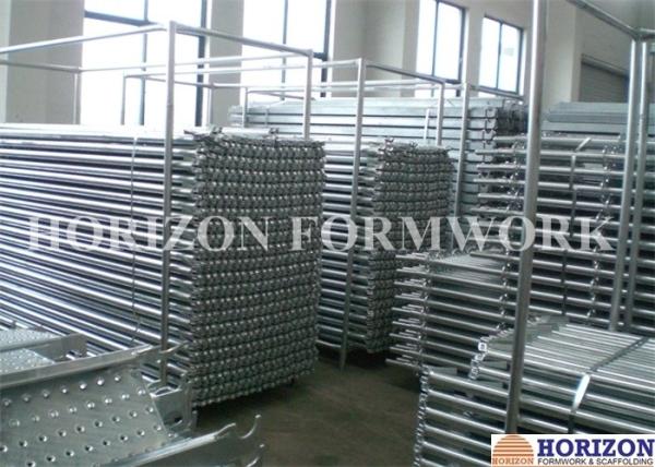 2m Length Quick Lock Scaffolding System Ringlock Ledgers For Construction