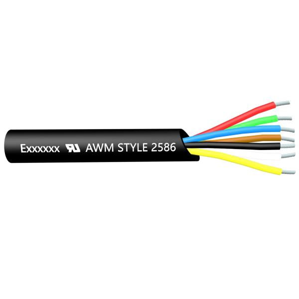 UL 2586 600V de Cable do condutor do revestimento de PVC multi para a instrumentação industrial