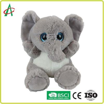 6 bonito 8 certificação macia do ALCANCE do brinquedo do elefante para crianças recém-nascidas