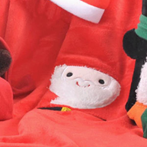 Christmas Swaddle Soft Newborn Blanket 30x40 Baby Cozy Red Newborn Swaddle Blanket