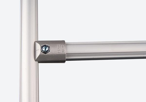 DYJ19-A01 Connecteur Droit Externe Pour Tubes de Tuyaux en Alliage d'Aluminium