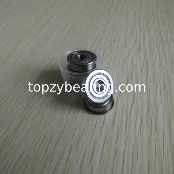 F606ZZ F606 Miniature Deep Groove Ball Bearing Size 6x17x6 mm 606 ZZ 606 2RS 606zz flanged Ball Bearing F 606 ZZ