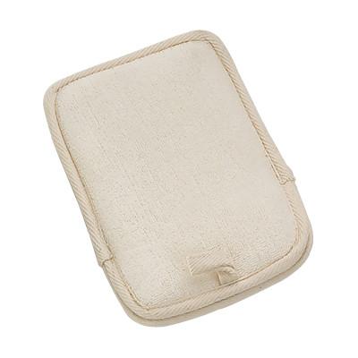 Green Bamboofiber Hang Pad Bath Body Scrubber For Shower 16x11 cm