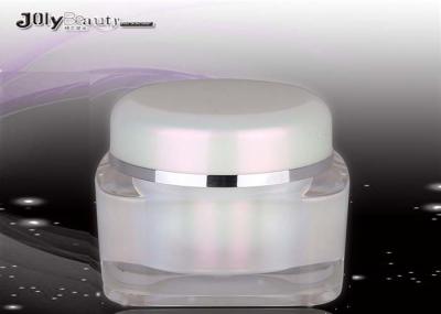 15ml Cream PMMA Plastic Cosmetic Jars With Lids Jet Molding