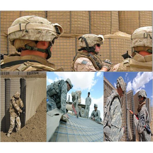 Стена бастиона Mil1 Hesco	 Прочность на растяжение ширины 0.5M-2.0M сильная