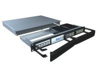 SUS modulaire 1U de Front Detachable de tableau de connexions de réseau approprié au LAN et au réseau de fibre