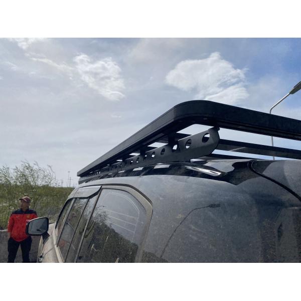 SUS304 Backbone Mounting Universal Car Roof Carrier for Toyota LC300 Top Roof Platform