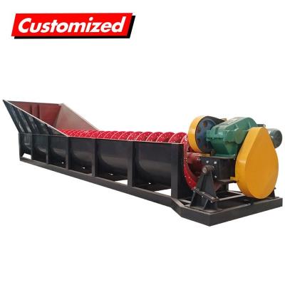 15Tons Per Hour Sand Screw Washer High Efficiency Spiral Sand Washing Machine