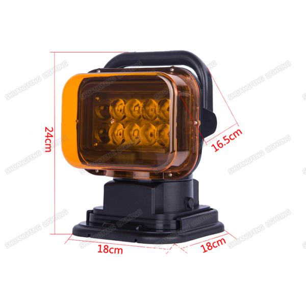IP67 50W LED Automotive Work Light White And Black For Truck / Auto / Offroad