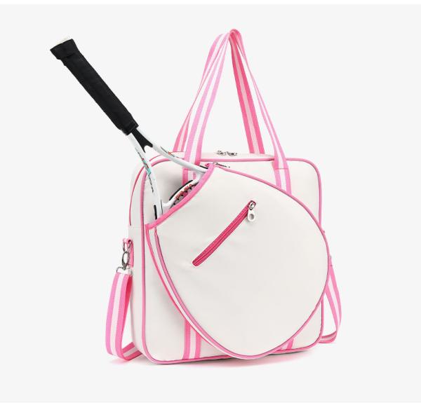TENNIS BAG HAND BILL SHOULDER CROSSBODY BADMINTON BAG MEN'S AND WOMEN'S STRIPED MULTI-FUNCTION RACKET BAG