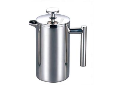 Eco Friendly Coffee & Tea French Press Pot Sets Stainless Steel Teapot 1000ml/1500ml