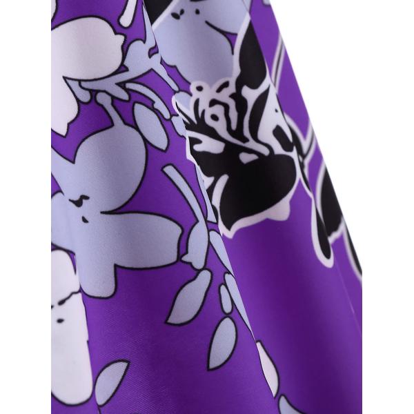 2018 New Plus Size One piece Swimsuit Floral Print Swimsuit Women Push up with