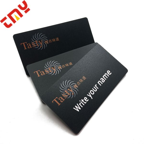 Wholesale High Quality Plastic PVC Writable Name Badge Blank Custom Design Chalkboard Name Badge