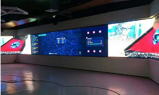 Приведенный цвет красочного квадрата Longda крытый полный показывает 64*64cm 160000 пикселов