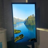 55 lata do monitor 2000nits 4k do écran sensível do quadro aberto da polegada 110 graus para anúncios