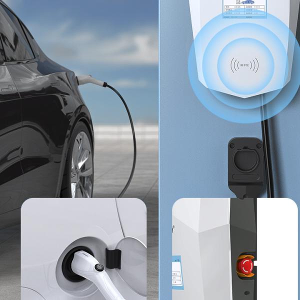 OEM ABS TPU 7kw Wallbox Electric Car Charger GB/T 6kg